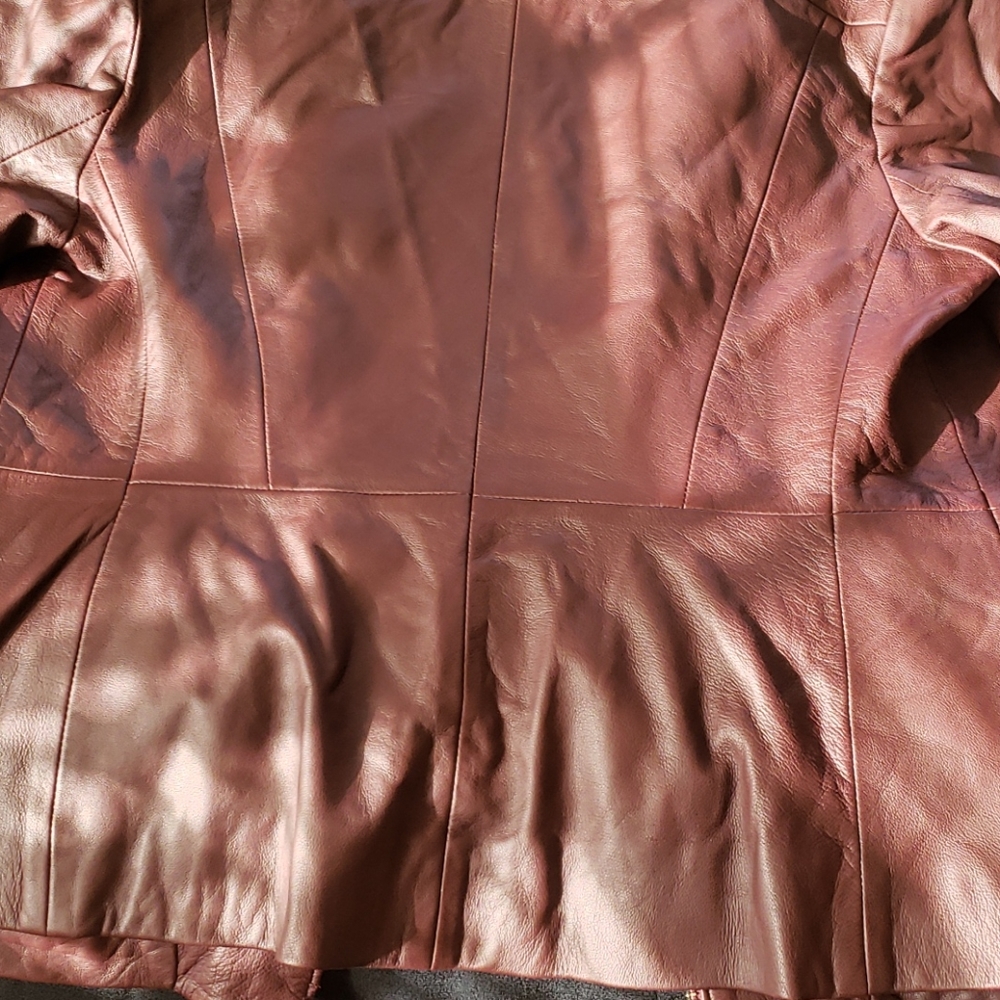 Leather jacket S/P - Picture 8 of 12